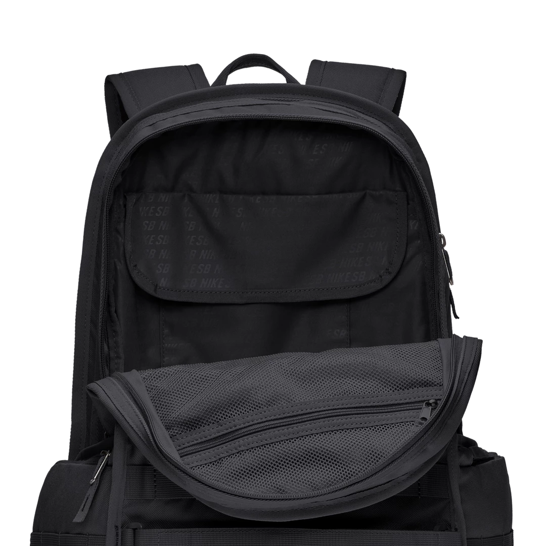 NIKE SB - RPM BACKPACK: SOLID BLACK Trucks 11 NIKE SB - RPM BACKPACK: SOLID BLACK Trucks