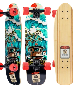 SECTOR 9 - SHOREBREAK BAMBINO COMPLETE CRUISER SKATEBOARD: 26.5"