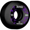 BONES - 100's. V5 SIDECUT. BLACK ORIGINAL FORMULA SKATE WHEELS. 100A