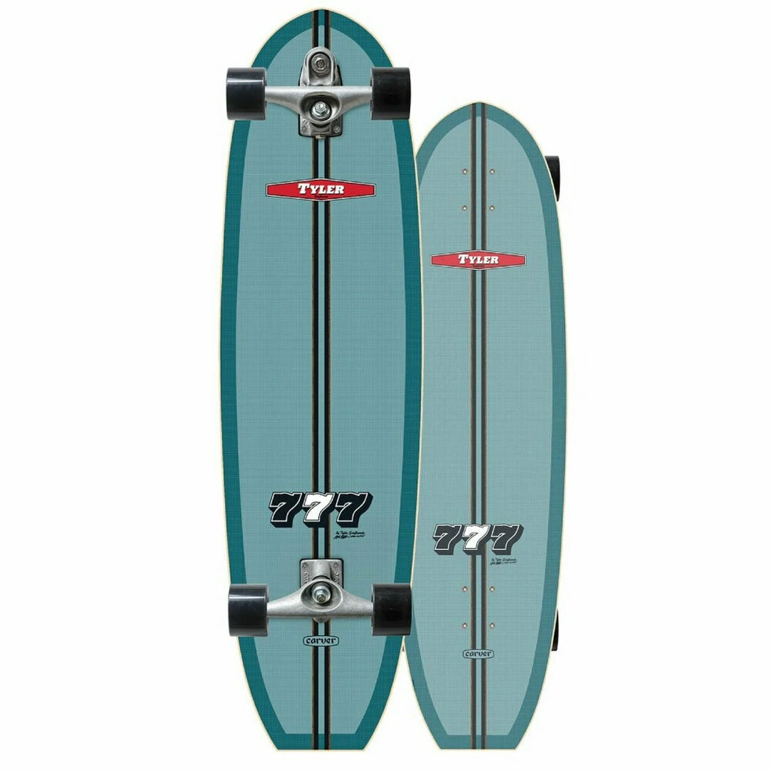 Skateboarding CARVER X TYLER - 777 COMPLETE SKATEBOARD W/C7 36.5" 1 Skateboarding CARVER X TYLER - 777 COMPLETE SKATEBOARD W/C7 36.5"