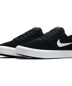 NIKE SB - CHRON SLR (SOLARSOFT) MENS SHOES: BLACK/WHITE