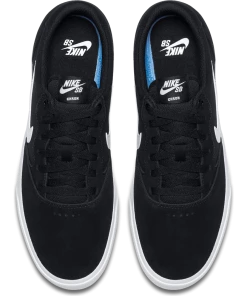 NIKE SB - CHRON SLR (SOLARSOFT) MENS SHOES: BLACK/WHITE