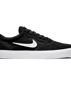 NIKE SB - CHRON SLR (SOLARSOFT) MENS SHOES: BLACK/WHITE