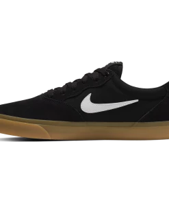 Trucks NIKE SB - CHRON SLR/SOLARSOFT MENS SHOES: BLACK/WHITE-BLACK-BLACK