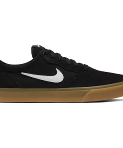 Trucks NIKE SB - CHRON SLR/SOLARSOFT MENS SHOES: BLACK/WHITE-BLACK-BLACK