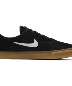 Trucks NIKE SB - CHRON SLR/SOLARSOFT MENS SHOES: BLACK/WHITE-BLACK-BLACK