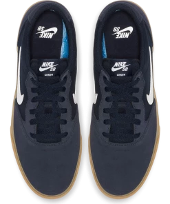 NIKE SB - CHRON SLR (SOLARSOFT) MENS SHOES: OBSIDIAN/WHITE