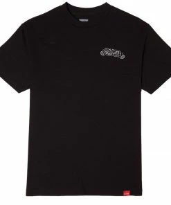 CHOCOLATE - BANDANA SHORT SLEEVE TEE BLACK Trucks