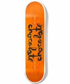 CHOCOLATE - CHRIS ROBERTS ORANGE TWIN CHUNK WR41 SKATEBOARD DECK: 8.25" Skateboarding
