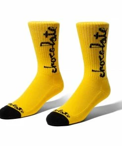 CHOCOLATE - CHUNK SOCKS: GOLD Trucks