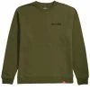 CHOCOLATE - OG CHUNK CREWNECK SWEATSHIRT ARMY GREEN Trucks