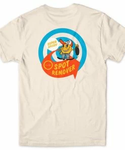 Trucks CHOCOLATE - SPOT REMOVER S/S TEE. IVORY