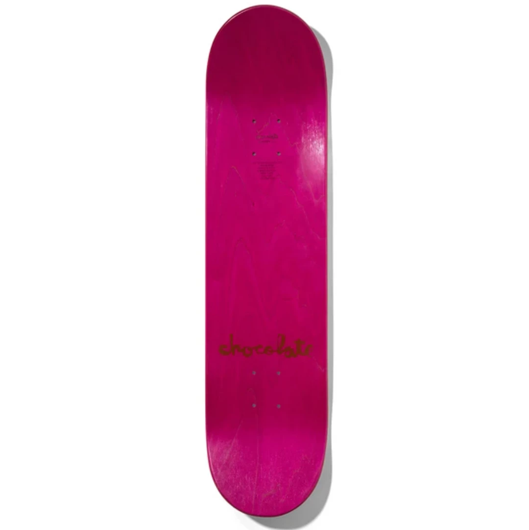 CHOCOLATE - STEVIE PEREZ OG CHUNK WR41 SKATEBOARD DECK: 8" 2 CHOCOLATE - STEVIE PEREZ OG CHUNK WR41 SKATEBOARD DECK: 8"