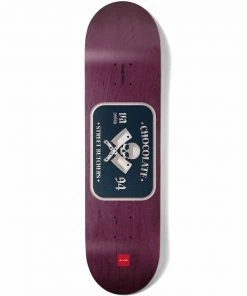 Skateboarding CHOCOLATE - VINCENT ALVAREZ CAR CLUB WR41 SKATEBOARD DECK: 8.25"