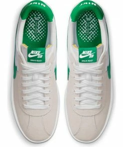 NIKE SB - BRUIN REACT MENS SHOES: WHITE/LUCKY GREEN-WHITE Trucks