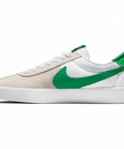 NIKE SB - BRUIN REACT MENS SHOES: WHITE/LUCKY GREEN-WHITE Trucks