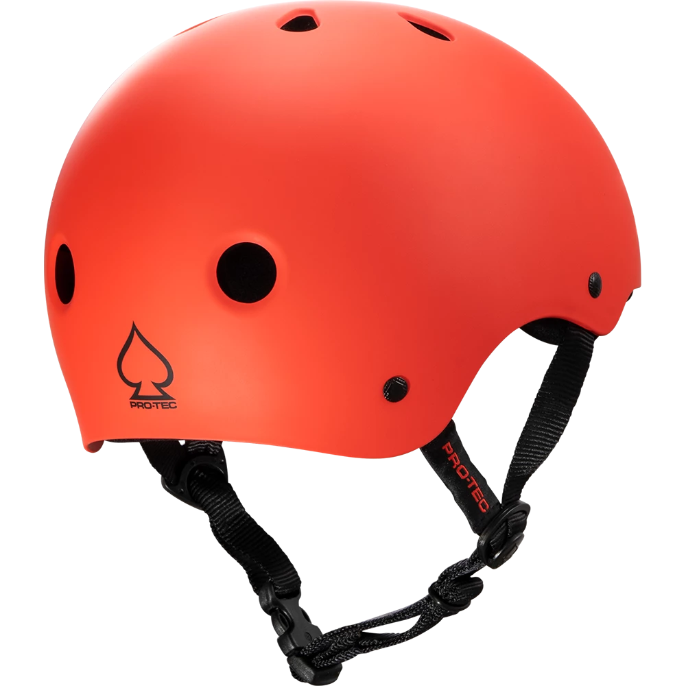 Trucks PRO-TEC - CLASSIC SKATE HELMET: MATTE BRIGHT RED 3 Trucks PRO-TEC - CLASSIC SKATE HELMET: MATTE BRIGHT RED
