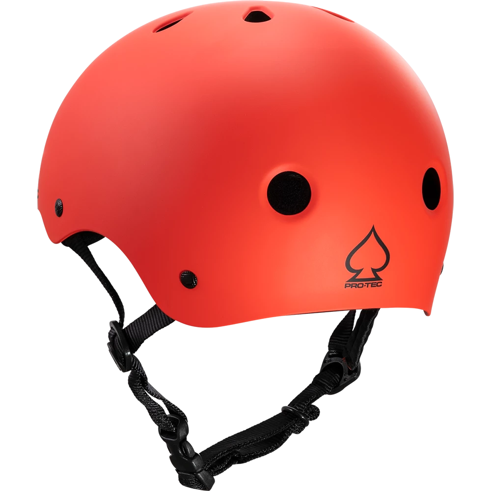 Trucks PRO-TEC - CLASSIC SKATE HELMET: MATTE BRIGHT RED 2 Trucks PRO-TEC - CLASSIC SKATE HELMET: MATTE BRIGHT RED