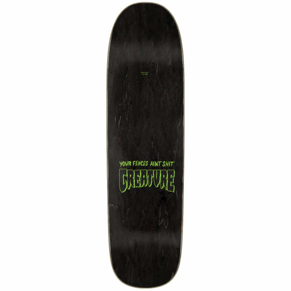 CREATURE - CHRIS RHINO ROONEY GUEST CAPTURE SKATEBOARD DECK. 8.65" X 32.2" 2 CREATURE - CHRIS RHINO ROONEY GUEST CAPTURE SKATEBOARD DECK. 8.65" X 32.2"