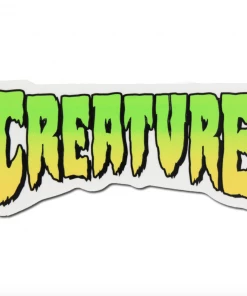 CREATURE - LOGO CLEAR FADE STICKER: 4" X 2" Trucks
