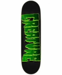 Skateboarding CREATURE - LOGO OUTLINE STUMPS SKATEBOARD DECK/GREEN. 8.6" X 31.95"