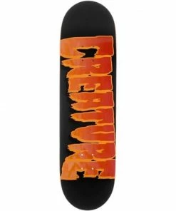Skateboarding CREATURE - LOGO OUTLINE STUMPS SKATEBOARD DECK/ORANGE. 8.8" X 31.95"