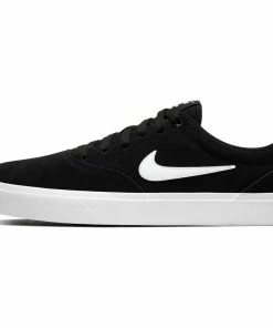 Trucks NIKE SB - CHARGE SUEDE SHOES: BLACK/WHITE-BLACK