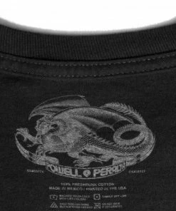 POWELL PERALTA - McGILL SKULL & SNAKE S/S TEE: BLACK Trucks