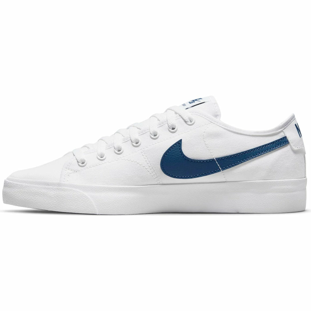 Trucks NIKE SB - BLAZER COURT SKATE SHOES: WHITE/BLUE-WHITE-WHITE 7 Trucks NIKE SB - BLAZER COURT SKATE SHOES: WHITE/BLUE-WHITE-WHITE