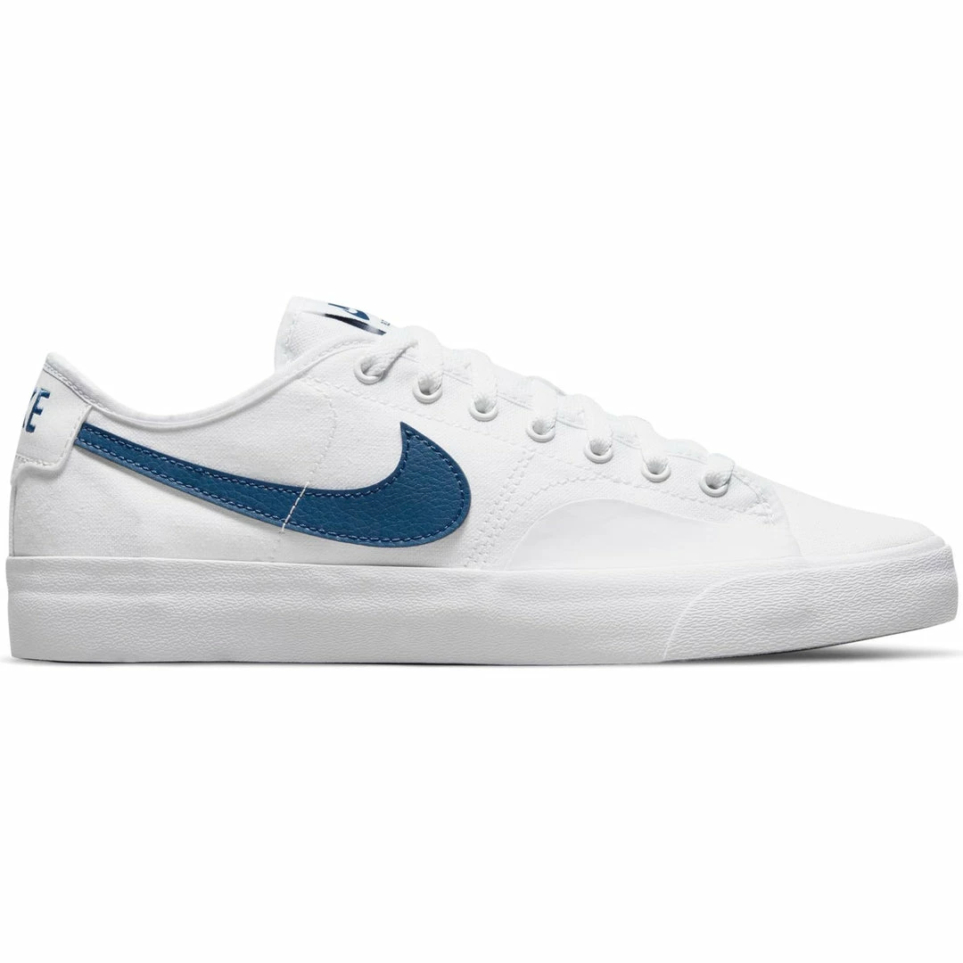 Trucks NIKE SB - BLAZER COURT SKATE SHOES: WHITE/BLUE-WHITE-WHITE 1 Trucks NIKE SB - BLAZER COURT SKATE SHOES: WHITE/BLUE-WHITE-WHITE