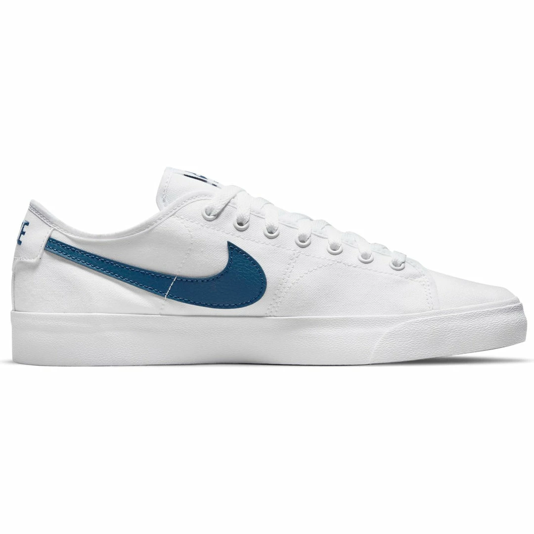Trucks NIKE SB - BLAZER COURT SKATE SHOES: WHITE/BLUE-WHITE-WHITE 5 Trucks NIKE SB - BLAZER COURT SKATE SHOES: WHITE/BLUE-WHITE-WHITE
