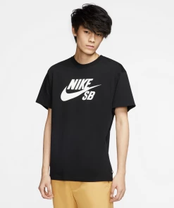 T-Shirts Nike SB Logo Tee Black