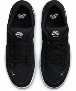 NIKE SB - FORCE 58 SKATE SHOE: BLACK/WHITE-BLACK Trucks