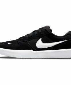 NIKE SB - FORCE 58 SKATE SHOE: BLACK/WHITE-BLACK Trucks