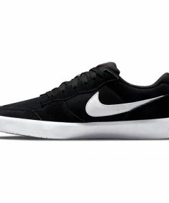 NIKE SB - FORCE 58 SKATE SHOE: BLACK/WHITE-BLACK Trucks