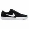 NIKE SB - FORCE 58 SKATE SHOE: BLACK/WHITE-BLACK Trucks