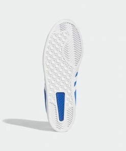ADIDAS - CAMPUS ADV SHOES. ROYAL WHITE/GOLD Trucks