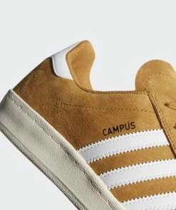 ADIDAS - CAMPUS ADV SHOES: MESA/CLOUD WHITE/CHALK WHITE