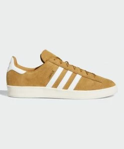 ADIDAS - CAMPUS ADV SHOES: MESA/CLOUD WHITE/CHALK WHITE