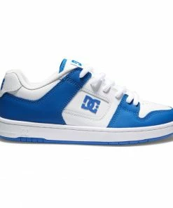 DC - MANTECA 4 SHOES: WHITE/BLUE