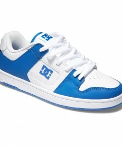 DC - MANTECA 4 SHOES: WHITE/BLUE