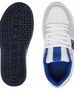 DC - YOUTH LYNX ZERO SHOE: GREY/WHITE/BLUE Trucks