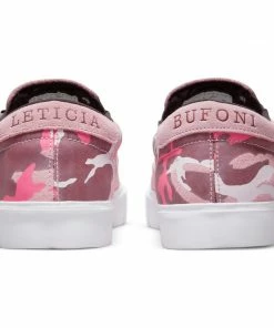 NIKE SB X LETICIA BUFONI - ZOOM VERONA SLIP ON SKATE SHOES: PINK/PINKSICLE/WHITE/RED Trucks 14 NIKE SB X LETICIA BUFONI - ZOOM VERONA SLIP ON SKATE SHOES: PINK/PINKSICLE/WHITE/RED Trucks