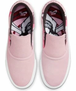 NIKE SB X LETICIA BUFONI - ZOOM VERONA SLIP ON SKATE SHOES: PINK/PINKSICLE/WHITE/RED Trucks 18 NIKE SB X LETICIA BUFONI - ZOOM VERONA SLIP ON SKATE SHOES: PINK/PINKSICLE/WHITE/RED Trucks