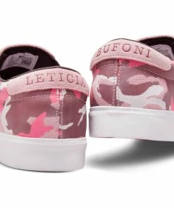 NIKE SB X LETICIA BUFONI - ZOOM VERONA SLIP ON SKATE SHOES: PINK/PINKSICLE/WHITE/RED Trucks 23 NIKE SB X LETICIA BUFONI - ZOOM VERONA SLIP ON SKATE SHOES: PINK/PINKSICLE/WHITE/RED Trucks