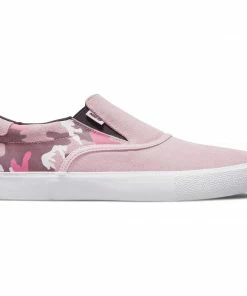 NIKE SB X LETICIA BUFONI - ZOOM VERONA SLIP ON SKATE SHOES: PINK/PINKSICLE/WHITE/RED Trucks