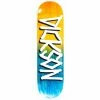 DEATHWISH - JON DICKSON ORANGE/NAVY GANG NAME SKATEBOARD DECK. 8.25" Skateboarding