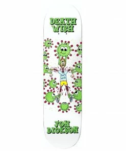 Skateboarding DEATHWISH - JON DICKSON QUARANTINE SKATE DECK. 8.25"