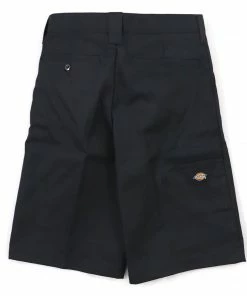 DICKIES - 38224 MULTI POCKET YOUTH SHORTS: BLACK
