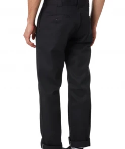 DICKIES - 872 SLIM TAPERED FIT MENS PANT: BLACK